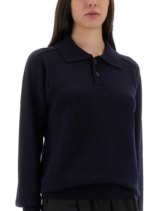 25FW 스튜디오 니콜슨 스웨터 SARKSN 1503 NAVY BLUE - STUDIO NICHOLSON