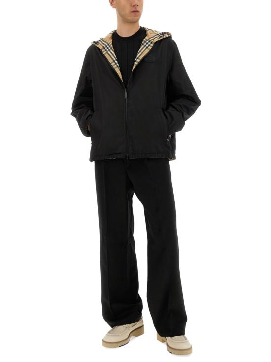 25FW 버버리 리버시블 체크 후디드 자켓 8110371 B9368 MULTICOLOUR - BURBERRY