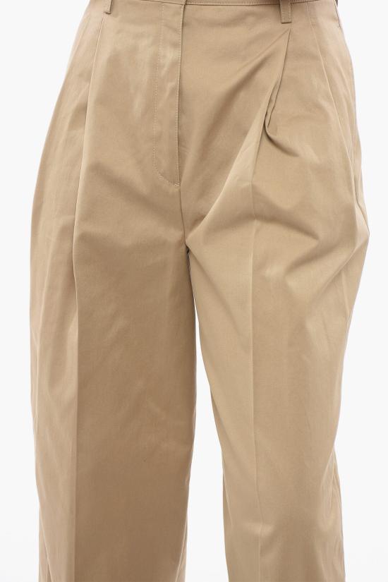  프라다 스트레이트 팬츠 P272HOOO14WQ F0241 Beige - PRADA