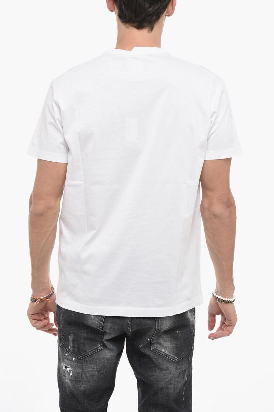  디스퀘어드2 반팔 티셔츠 S74GD1152 S23009 100 White - DSQUARED2