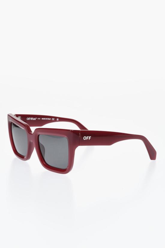  오프화이트 선글라스 OERI088F23PLA0012707 Burgundy - OFF WHITE