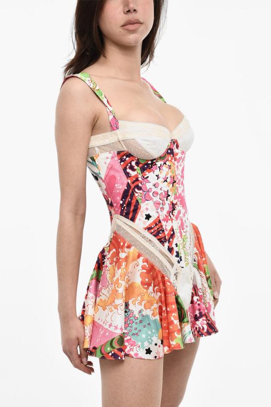  디스퀘어드2 숏 원피스 S72CV0468 D35031 001S Multicolor - DSQUARED2