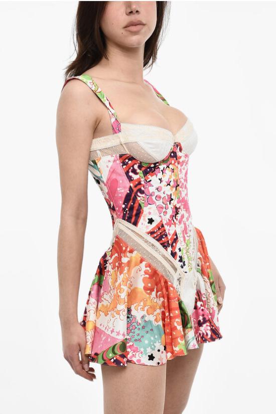  디스퀘어드2 숏 원피스 S72CV0468 D35031 001S Multicolor - DSQUARED2