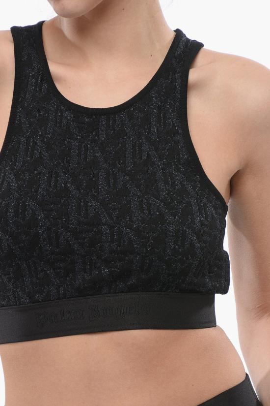  팜앤젤스 민소매 티셔츠 PWHT011R24KNI001 1010 Black - PALM ANGELS