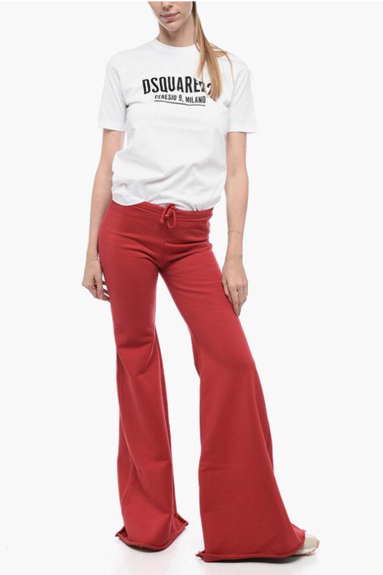  베트멍 스트레이트 팬츠 WAH21TR646 1606 RED Red - VETEMENTS