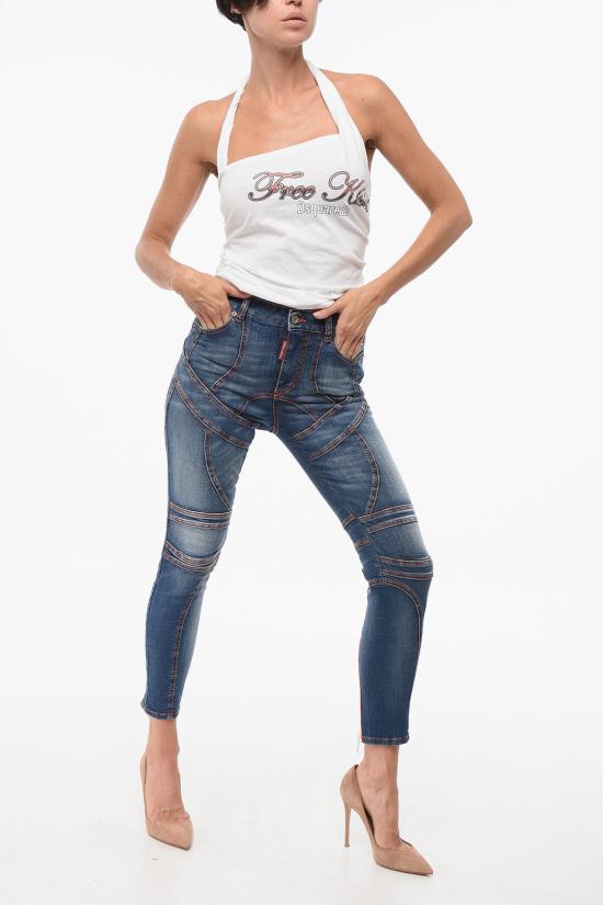  디스퀘어드2 데님 팬츠 S72KA1178 S30685 470 Blue - DSQUARED2