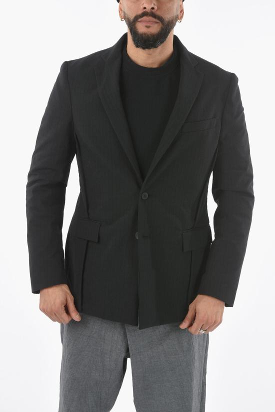  익소스 수트 자켓 T22E50008 BE NERO Black