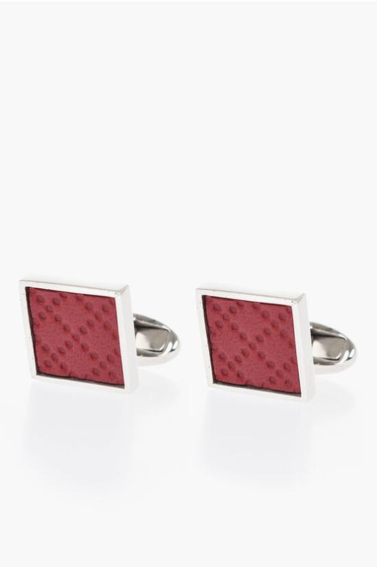  꼬르넬리아니 커프스 링크/타이 홀더 80TG39 7820547 040 Red