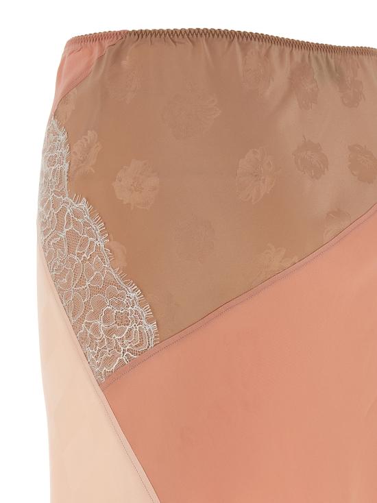 25FW 모스키노 미디 스커트 A011955352169 Pink - MOSCHINO