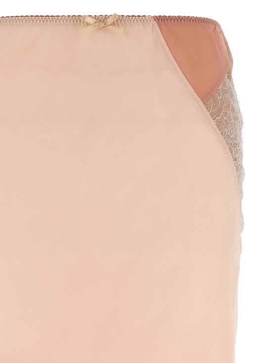 25FW 모스키노 미디 스커트 A011955352169 Pink - MOSCHINO