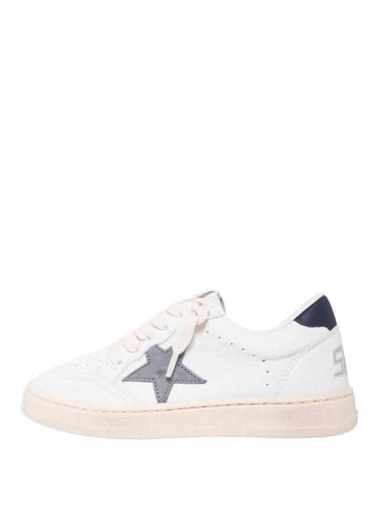 25FW [키즈] 골든구스 스니커즈 GYF00439 F007454 82479 WHITE LIGHT BLUE - GOLDEN GOOSE