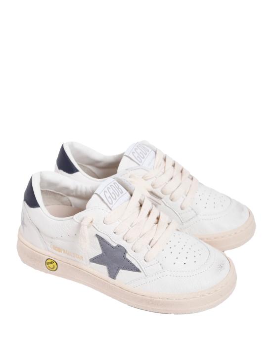 25FW [키즈] 골든구스 스니커즈 GYF00439 F007454 82479 WHITE LIGHT BLUE