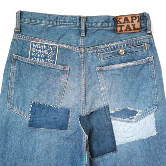  캐피탈 데님 팬츠 K2309LP035 - KAPITAL