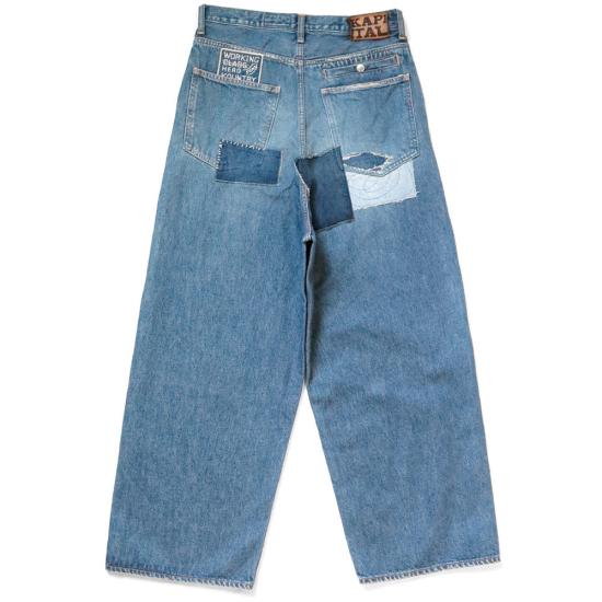  캐피탈 데님 팬츠 K2309LP035 - KAPITAL