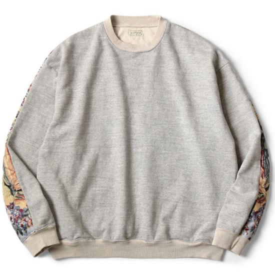 25SS 캐피탈 탑 플리스 비부악 빅 스웨트셔츠 K2403LC081