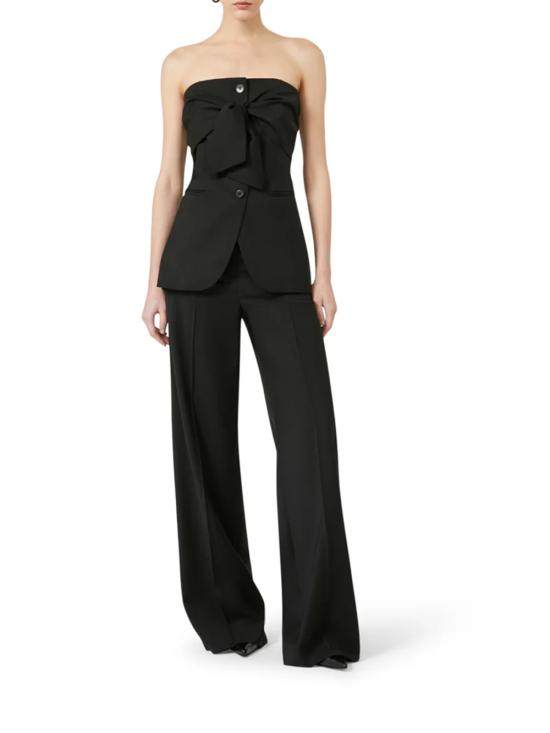 25FW 막스마라 스트레이트 팬츠 2521136121600 NERO - MAX MARA