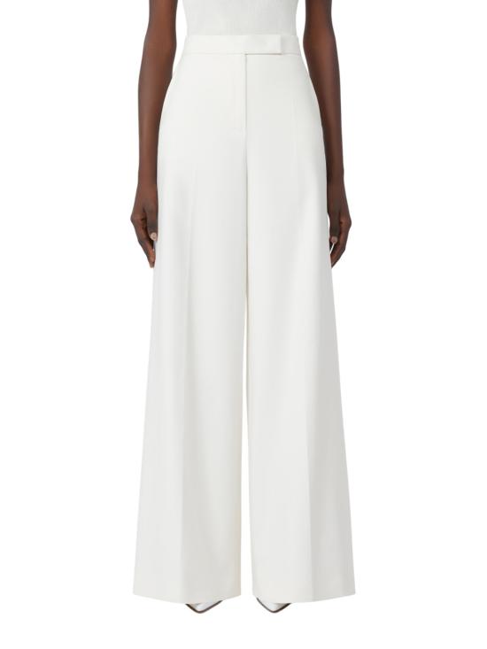 25FW 막스마라 스트레이트 팬츠 2521136011600 BIANCO - MAX MARA