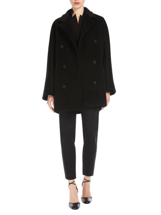 25FW 막스마라 케이프 2521086011600 NERO - MAX MARA