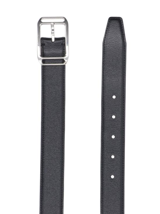 25FW 톰포드 그레인 레더 스퀘어 스타디움 벨트 TB308 LCL311Y1N001 Black - TOMFORD