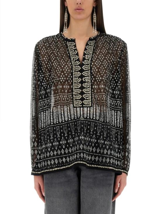 25SS 이자벨마랑 블라우스 HT0584FA C1K02IBKSI Black