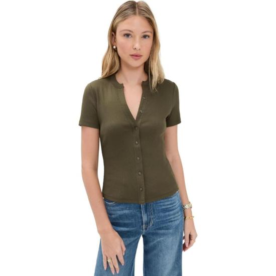  베로니카비어드 블라우스 베로니카 비어드 딜리아 탑 사이프러스