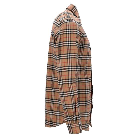  버버리 빈티지 체크 코튼 셔츠 8020966 Neutrals - BURBERRY