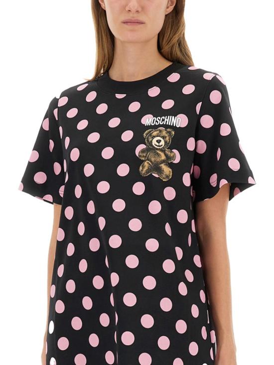 25FW 모스키노 원피스 04435442 3555 Black - MOSCHINO