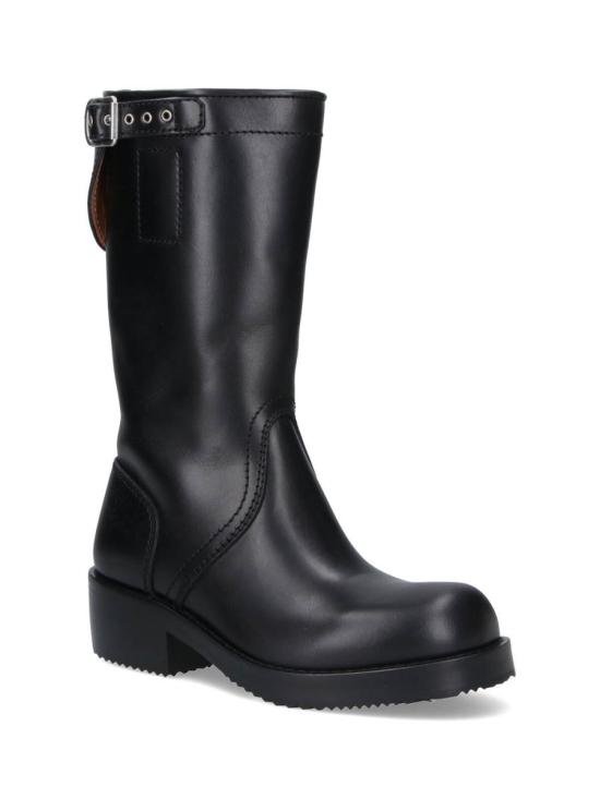 25FW 드리스 반 노튼 부츠 011748 102900 Black - DRIES VAN NOTEN