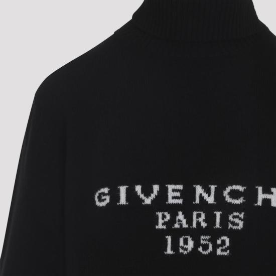 25FW 지방시 터틀넥 BW90VE4ZSN 001 Black - GIVENCHY