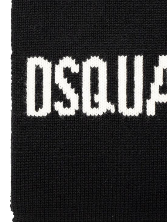 25FW 디스퀘어드2 머플러/스카프 KNM016401W043282124 Black - DSQUARED2