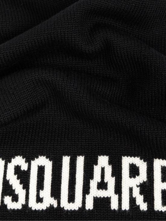 25FW 디스퀘어드2 머플러/스카프 KNM016401W043282124 Black - DSQUARED2