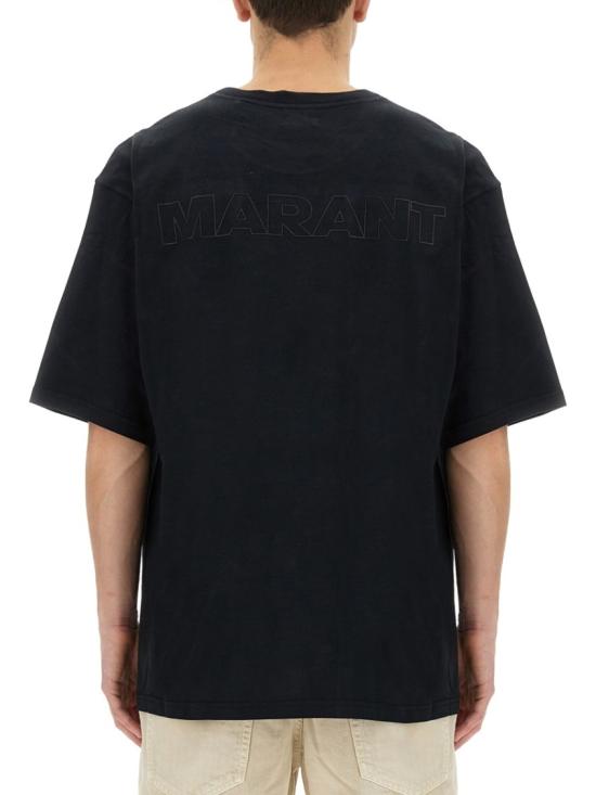  이자벨마랑 반팔 티셔츠 TS0079HB A2N09H01BK Black - ISABEL MARANT