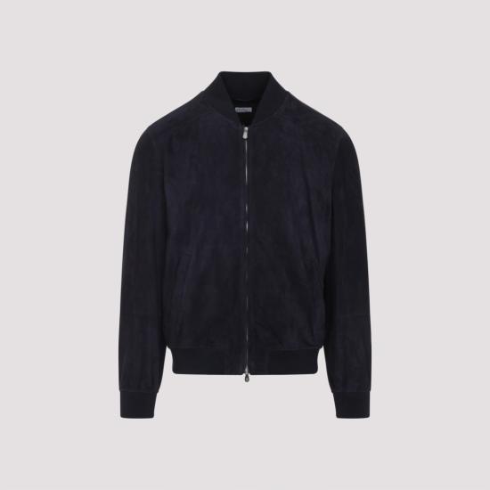 25FW 브루넬로 쿠치넬리 무톤 MPCFN2043 Blue - BRUNELLO CUCINELLI