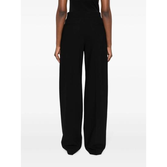  칼카테라 스트레이트 팬츠 P82 TEX04 BLACK - CALCATERRA