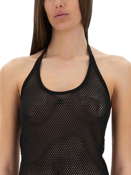 쿠레쥬 미디 원피스 225JRO625 JS01199999 Black - COURREGES