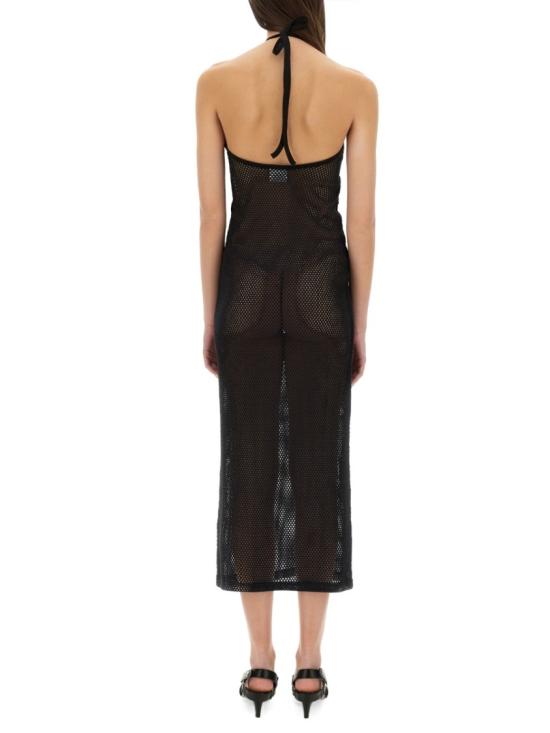  쿠레쥬 미디 원피스 225JRO625 JS01199999 Black - COURREGES