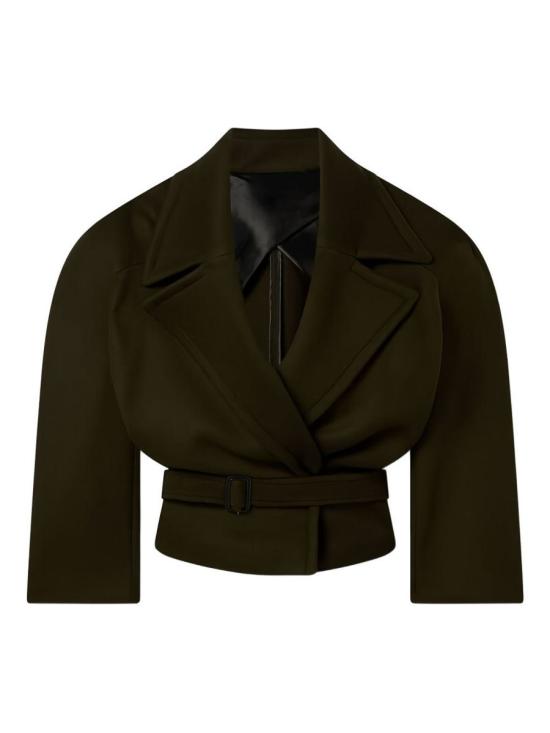 25FW 스텔라 맥카트니 자켓 6601303GU7652471 DARK KHAKI