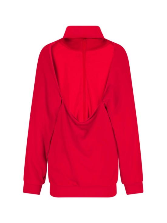 25FW 발렌시아가 트랙수트 컷아웃 드레스 838779 TMV152861 Red - BALENCIAGA
