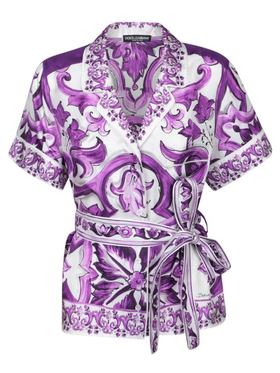26FW 돌체앤가바나 블라우스 F5G67T HI1TK IP3TN Purple