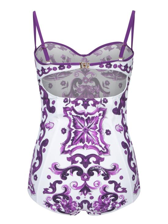26FW 돌체앤가바나 원피스 수영복 O9A13J ONO19 IP3TN Purple - DOLCE & GABBANA