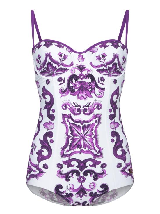 26FW 돌체앤가바나 원피스 수영복 O9A13J ONO19 IP3TN Purple