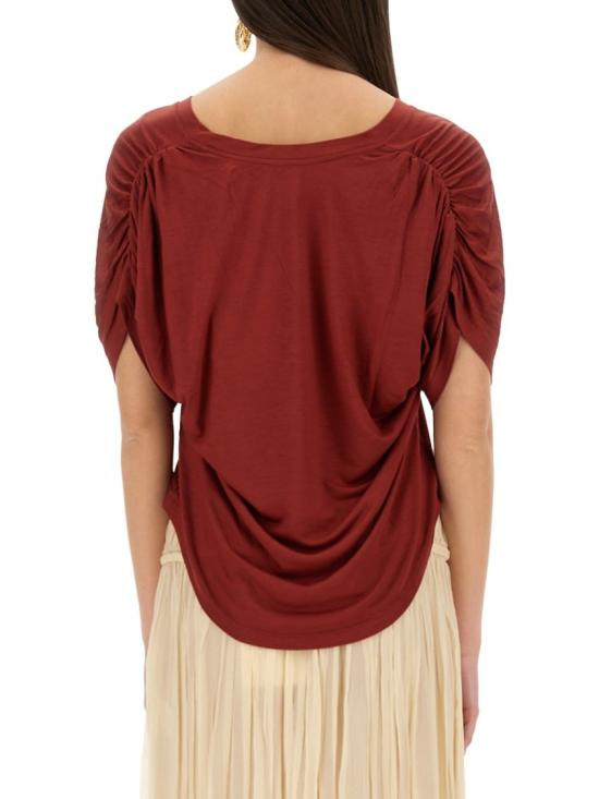 25SS 이자벨마랑 블라우스 HT0698FA C2K03I11DR Red - ISABEL MARANT