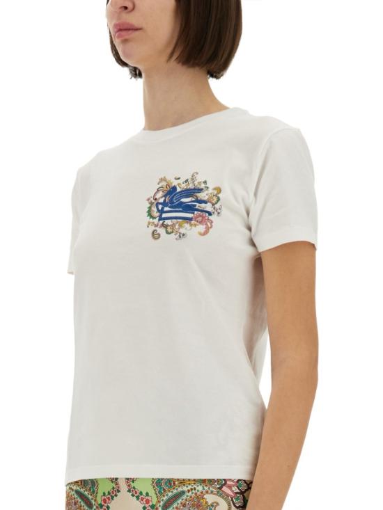 25SS 에트로 반팔 티셔츠 WRMA0006 AK788W0111 White - ETRO