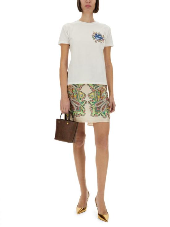25SS 에트로 반팔 티셔츠 WRMA0006 AK788W0111 White - ETRO