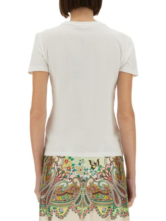 25SS 에트로 반팔 티셔츠 WRMA0006 AK788W0111 White - ETRO