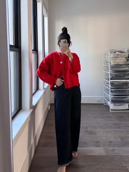  코데라 데님 팬츠 Cordera 데님 스트레이트 팬츠 인디고 - CORDERA