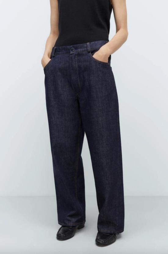  코데라 데님 팬츠 Cordera 데님 스트레이트 팬츠 인디고