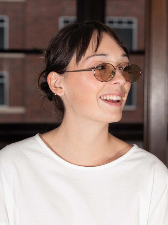  치미 안경 아이웨어 타이탄 오벌 선글라스 일본산 티타늄 - CHIMI