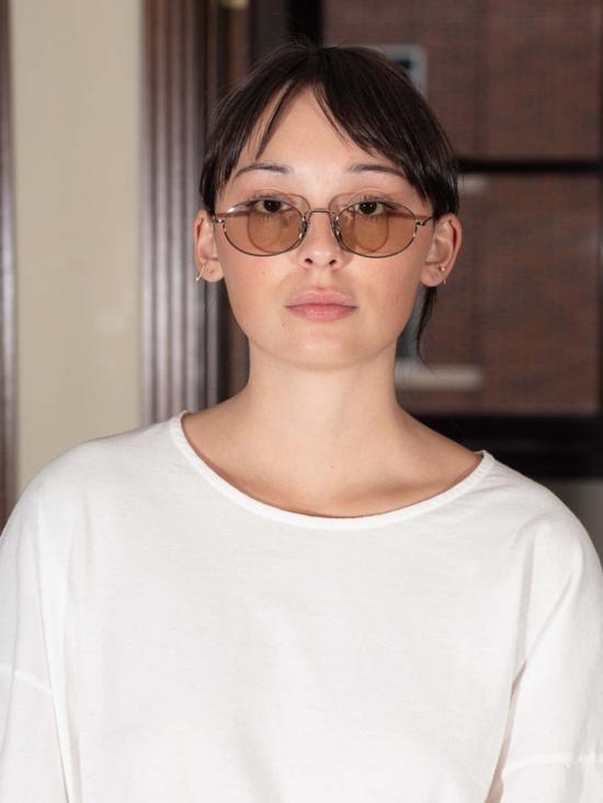  치미 안경 아이웨어 타이탄 오벌 선글라스 일본산 티타늄