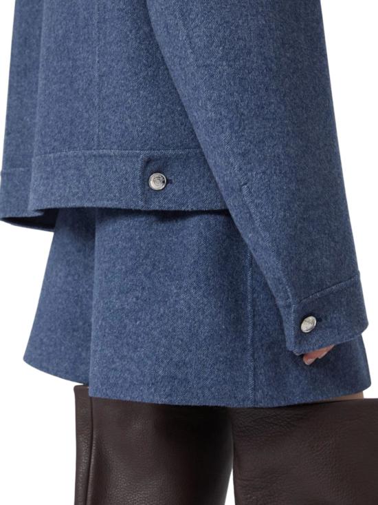 25FW 스포트막스 자켓 2522086033600 BLU - SPORTMAX